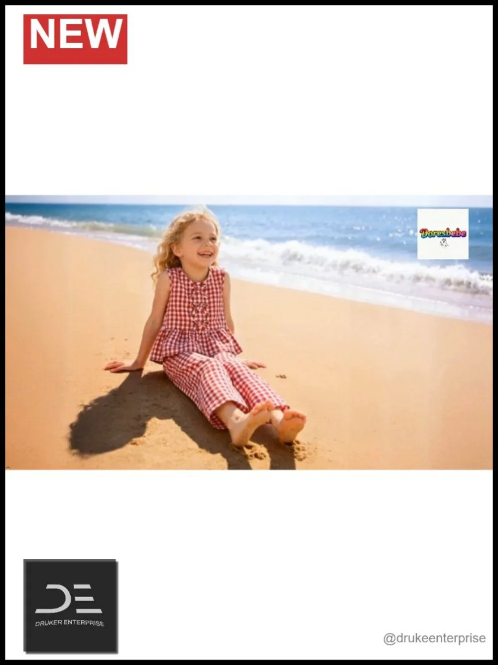 Toddler Girl Sleeveless Smocked Camisole Linen Pants 2PC Outfit Set Summer